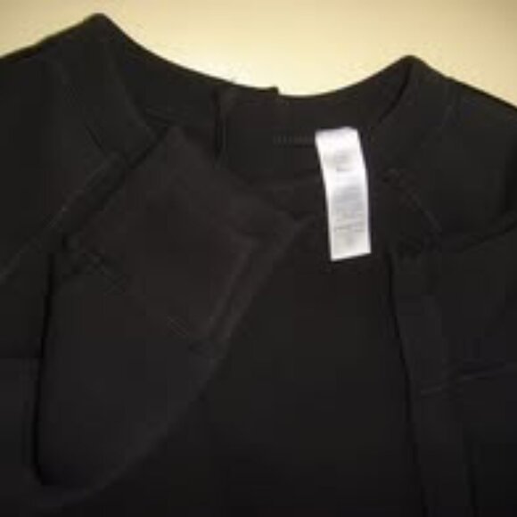 Ivivva Girl by Lululemon 🍋Star Gazer Spacer black pullover thumbholes size 12 - Picture 3 of 5